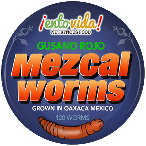 Mezcal Worm Label